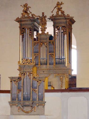 Egy fénykép az orgonáról
